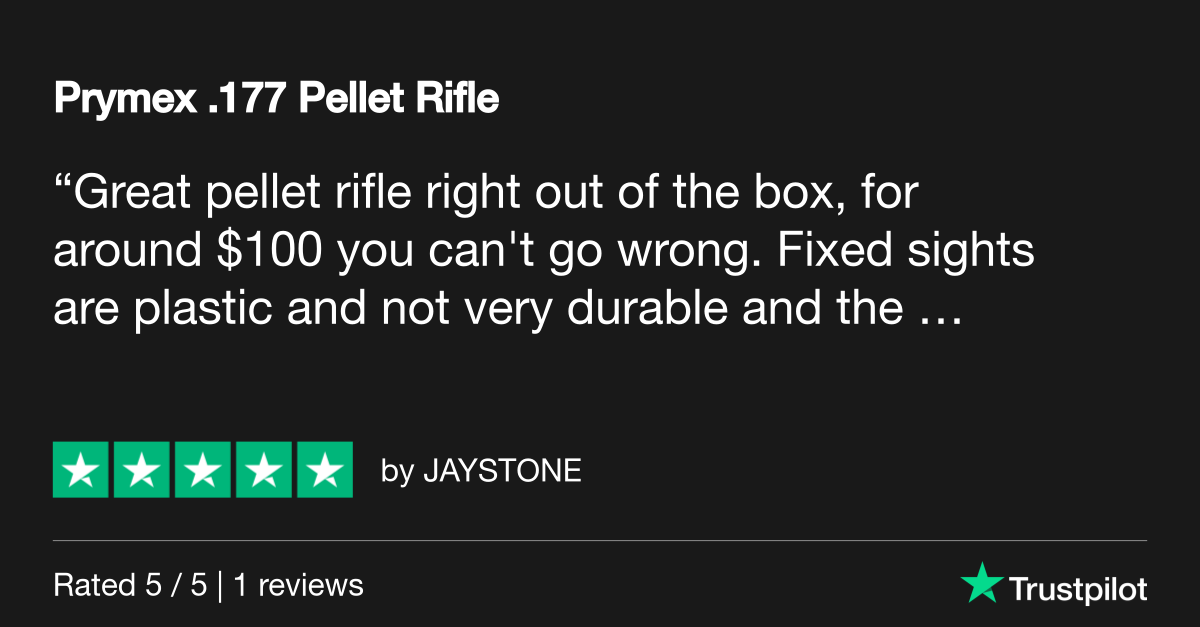 Trustpilot Prymex review